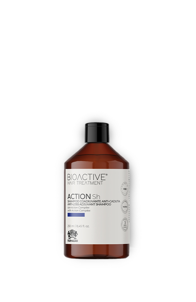 Šampūnas nuo plaukų slinkimo BIOACTIVE HAIR TREATMENT ACTION Sh 250 ml.