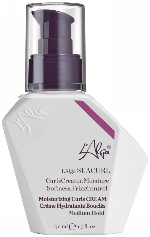Garbanų formavimo kremas L'Alga SEACURL Cream LALA120401, drėkina plaukus, vidutinės fiksacijos, 50 ml