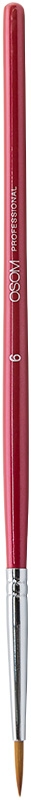 Teptukas nagų dailei Osom Professional Art Brush N0760AH006, 6 dydžio