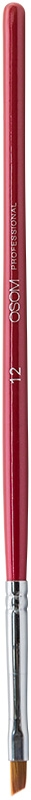 Teptukas kinietiškai nagų dailei Osom Professional Art Brush N0760AH12, plokščias, 4 mm