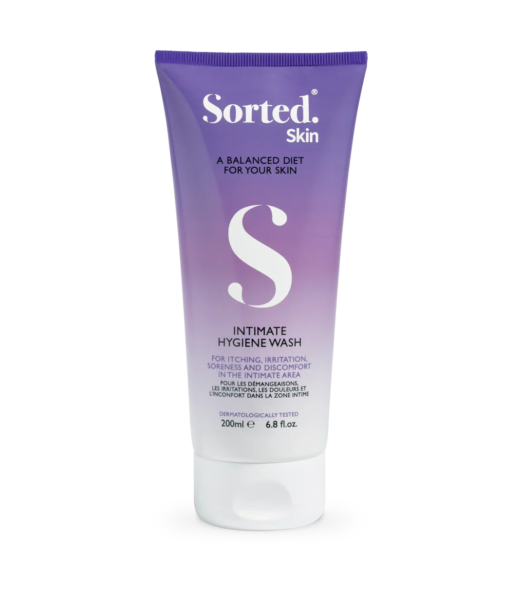 Sorted Skin Intimate Hygiene Wash – Intymios higienos prausiklis su prebiotikais 200 ml