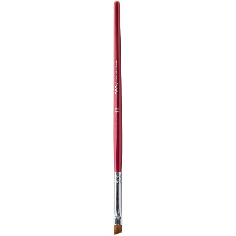 Teptukas kiniškai nagų dailei Osom Professional Art Brush N0760AH13, plokščias, 6 mm