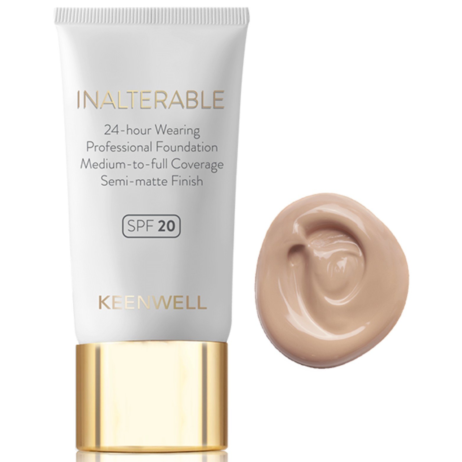 KEENWELL INALTERABLE SKYSTAS MAKIAŽO PAGRINDAS SU SPF20, 30 ml (Nr. 3) KEENWELL INALTERABLE SKYSTAS MAKIAŽO PAGRINDAS SU SPF20, 30 ml (Nr. 3)