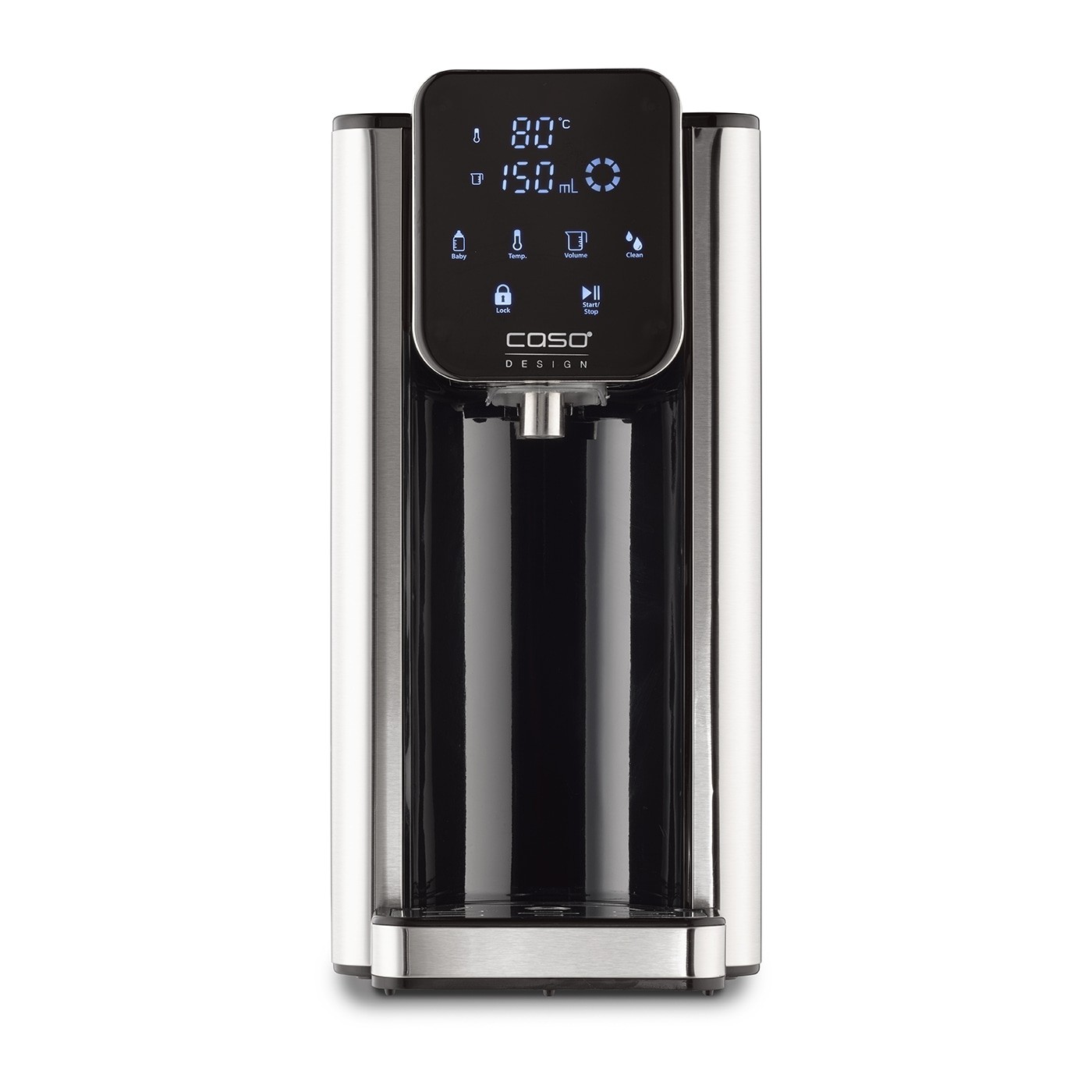 Caso Turbo Hot Water Dispenser | Hot 7 | Water Dispenser | 2200-2600 W | 2.7 L | Plastic/Stainless Steel | Black/Stainless Stee Caso Turbo Hot Water Dispenser | Hot 7 | Water Dispenser | 2200-2600 W | 2.7 L | Plastic/Stainless Steel | Black/Stainless Stee