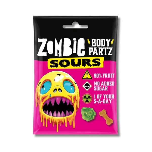 Guminukai ZOMBIE BODY PARTS (SOURS), 35g Guminukai ZOMBIE BODY PARTS (SOURS), 35g