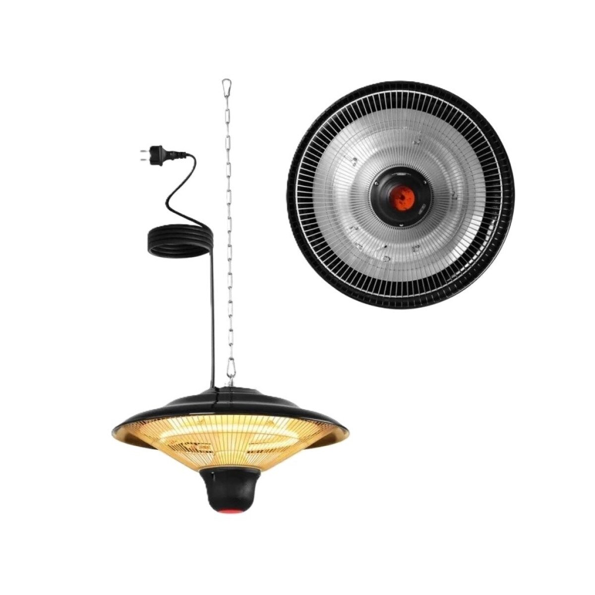 Pakabinamas infraraudonųjų spindulių šildytuvas 2000W BOXER, BX-3204