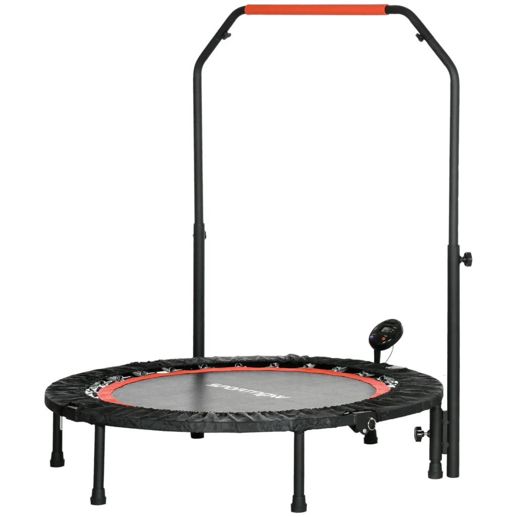 Fitneso batutas su LCD monitoriumi 102 cm, su reguliuojamo aukščio rankena iki 100 kg