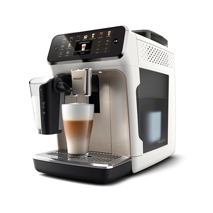 Philips Espresso Machine | EP5543/90 | Pump pressure 15 bar | Built-in milk frother | Fully Automatic | 1500 W | White|EP5543/90