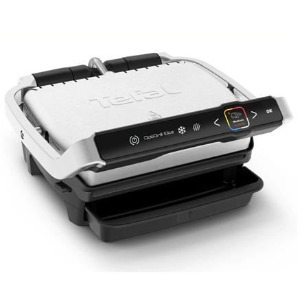 TEFAL | Grill | GC750D30 OptiGrill Elite | Contact grill | 2000 W | Stainless steel|GC750D30