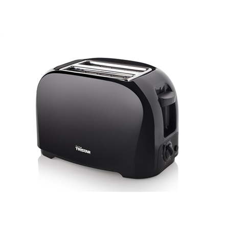 Tristar Toaster | BR-1025 | Number of slots 2 | Housing material Plastic | Black|BR-1025