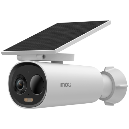 Imou Cell 3C All-In-One, Full color night vision Wi-Fi IP camera, 5MP, 1/3'' progressive CMOS, H.265/H.264, 2.8mm fixed lens, Night Vision up to 15m, 8x digital zoom, micro SD up to 512GB, Built-in Mic & Speaker, 5000mAh Rechargeable Battery, Two-way|IPC-K9DC-5M0WEH-V2