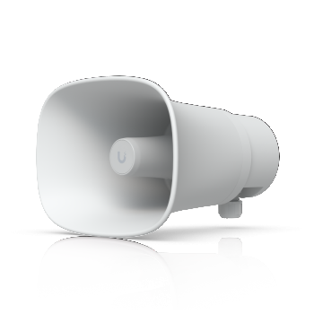 UBIQUITI AI HORN SPEAKER ALL-WEATHER POE 120 DB HORN SPEAKER WITH ADVANCED AI ALERT FUNCTIONALITY AND VERSATILE WALL, CORNER, AND POLE MOUNTING OPTIONS|UP-AI-HORN-SPEAKER-W