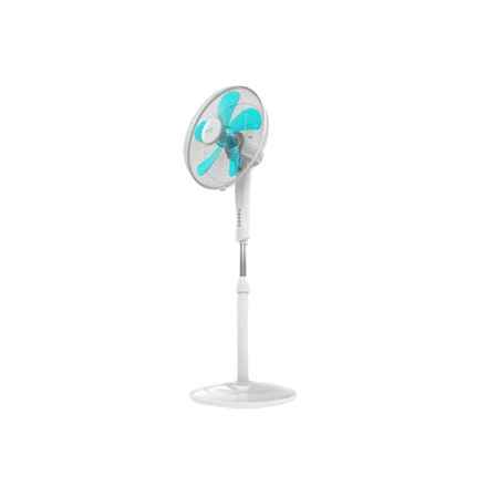 Cecotec EnergySilence 530 Power Connected | Stand Fan | White | Diameter 40 cm | Number of speeds 3 | Oscillation | 50 W | Remote control|5904