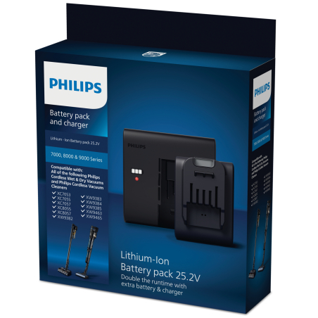 Philips  battery pack and charger XV1797/01|XV1797/01