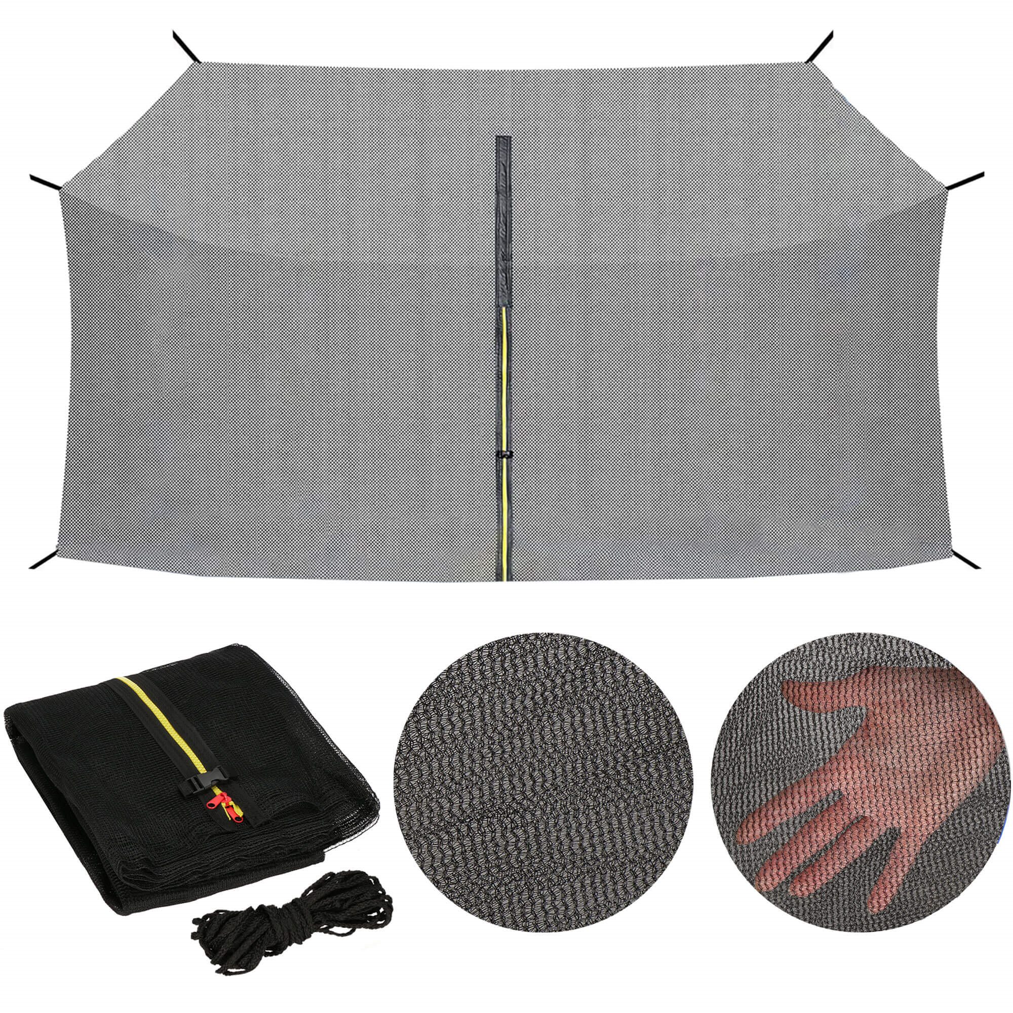 Vidinis batuto apsauginis tinklas TSN-13FT INS 396 CM, 8 stulpai