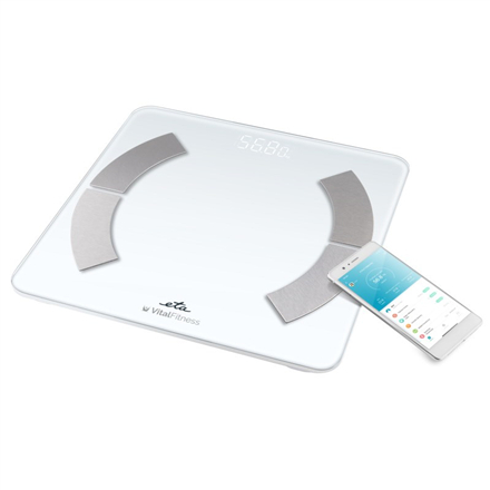 ETA Personal Scale | ETA277990000 Vital Fitness | Maximum weight (capacity) 180 kg | Accuracy 100 g | Body Mass Index (BMI) measuring | White|ETA277990000
