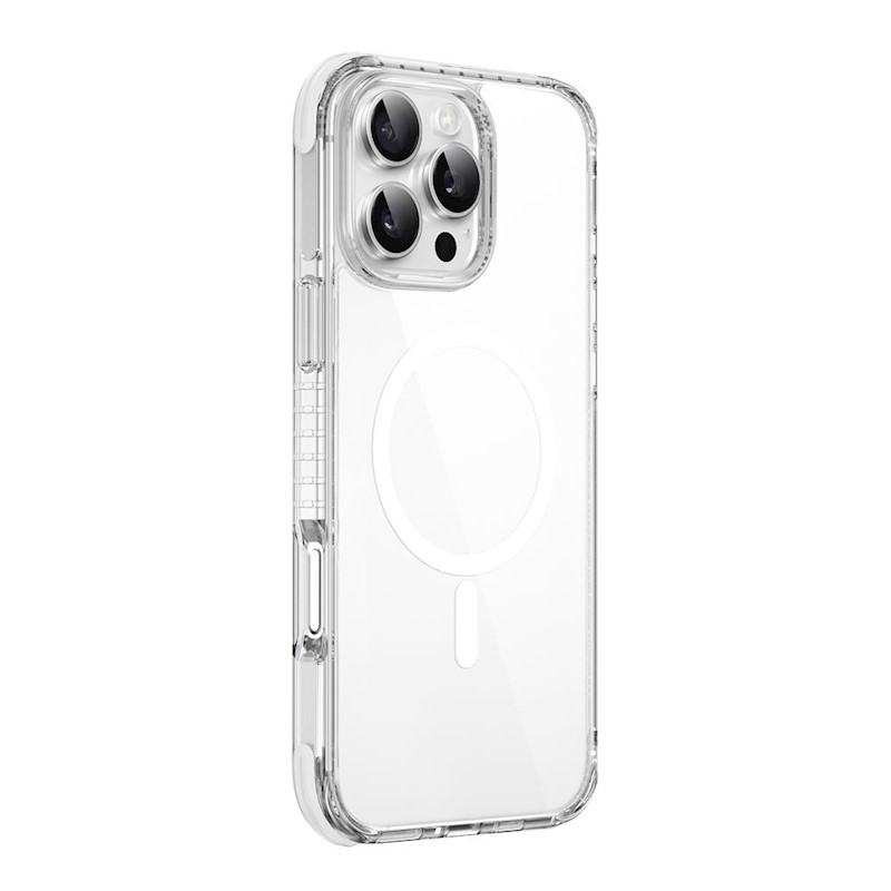 Magnetinis dėklas WIWU Magsafe Hybrid Ultra, telefonui iPhone 16 Plus 6,7, skaidrus HCC-203