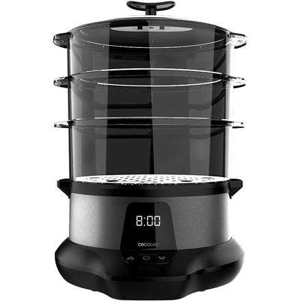 Cecotec Food Steamer | Vapovita 3000 Pro | 1000 W | Number of baskets 3|3254