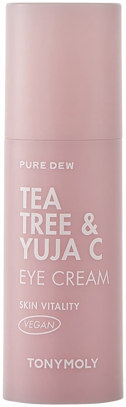 Paakių kremas TONYMOLY Pure Dew Tea Tree & Yuja C Vitality Eye Cream TM00005706, 30 ml