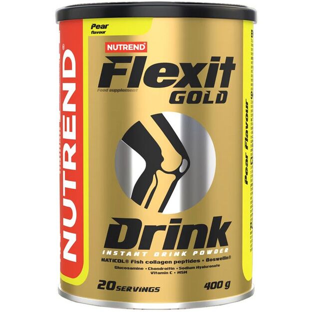 NUTREND Flexit Drink Gold - 400g Obuoliai