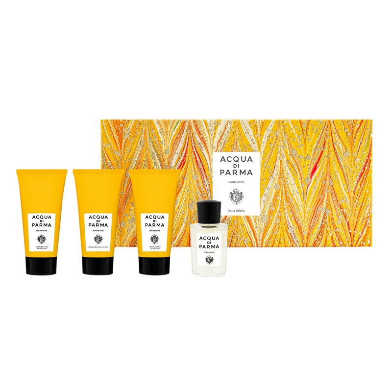 Acqua Di Parma "Colonia" - EDC 20 ml + gaivinantis veido prausiklis 40 ml + skutimosi kremas 40 ml + daugiafunkcinis veido kremas 40 ml