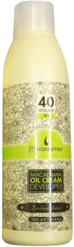 Oksidacinė emulsija Macadamia Natural Oil Developer Lotion Oil Cream MAM8209, 40 vol., 12%, 1000 ml