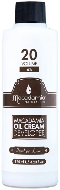 Oksidacinė emulsija Macadamia Oil Cream Developer Lotion MAM8211, 20 vol., 6%, 125 ml