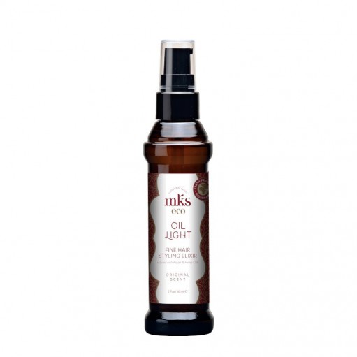 MKS eco Oil Light Original lengvas aliejus ploniems plaukams, 60 ml.