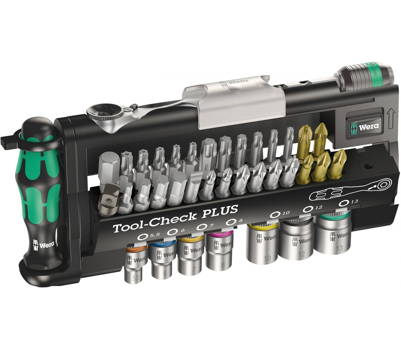 Įrankių rinkinys Tool-Check PLUS, 056490 Wera