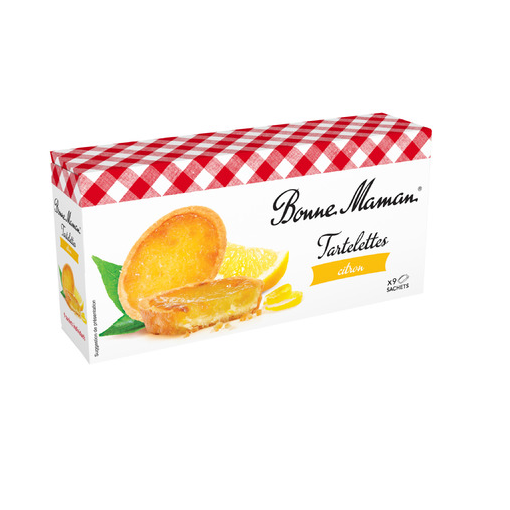 Bonne Maman tartaletės su citrinomis