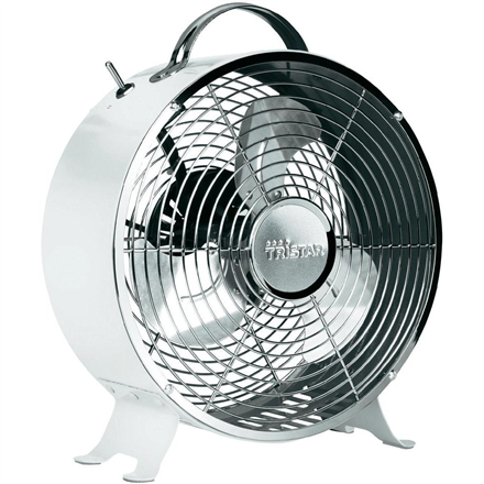 Tristar | VE-5967 | Desk Fan | White | Diameter 25 cm | Number of speeds 2 | 20 W | No|VE-5967