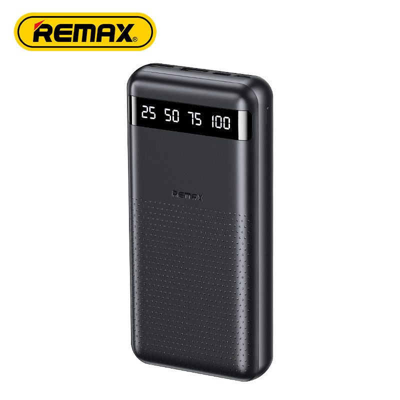 REMAX RPP-11 išorinė baterija - Powerbank 20000mAh, juoda