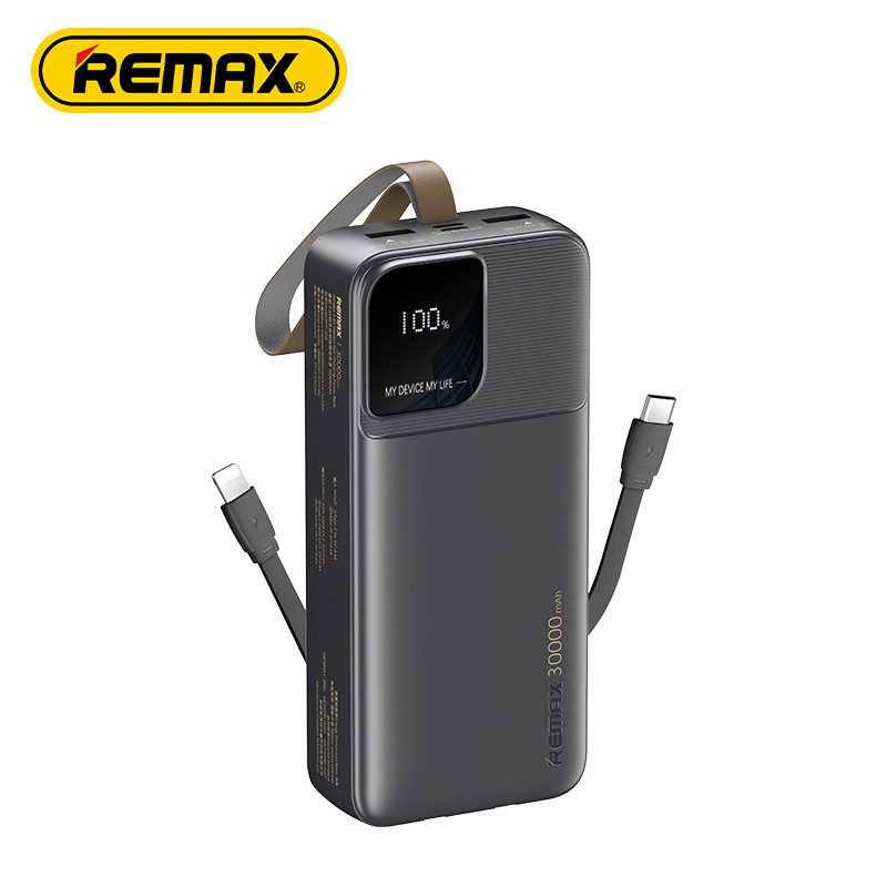 REMAX RPP-659 išorinė baterija - Powerbank 30000mAh, juoda