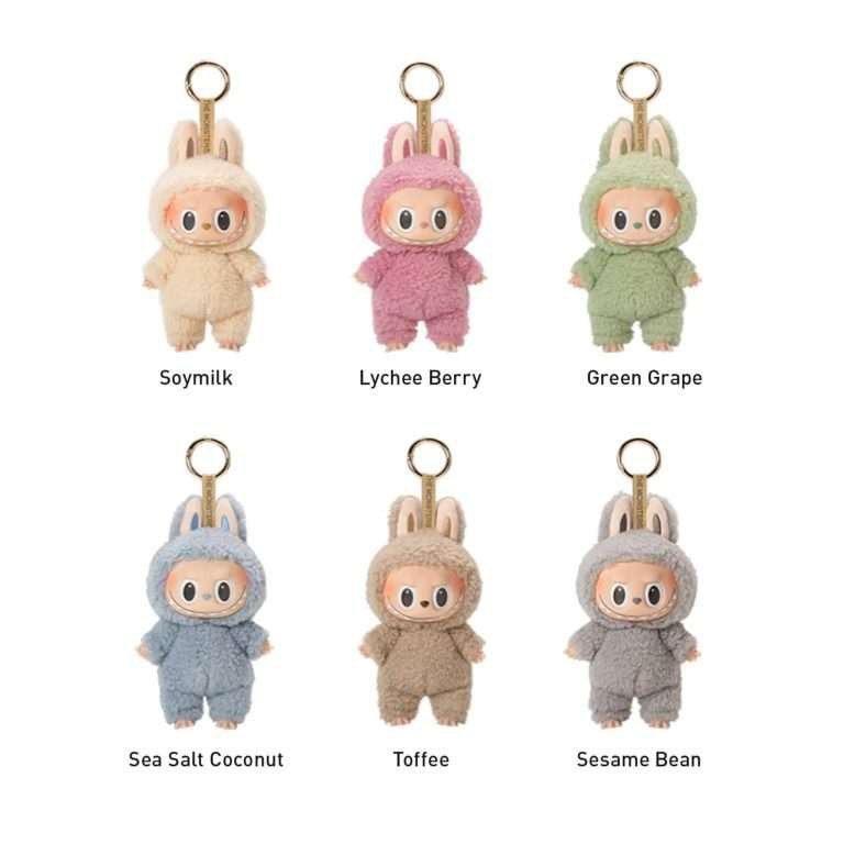 Replika PopMart Labubu  replika "Exciting Macaron“ - minkštas žaislas labubu-v1_plush/Vieno d.