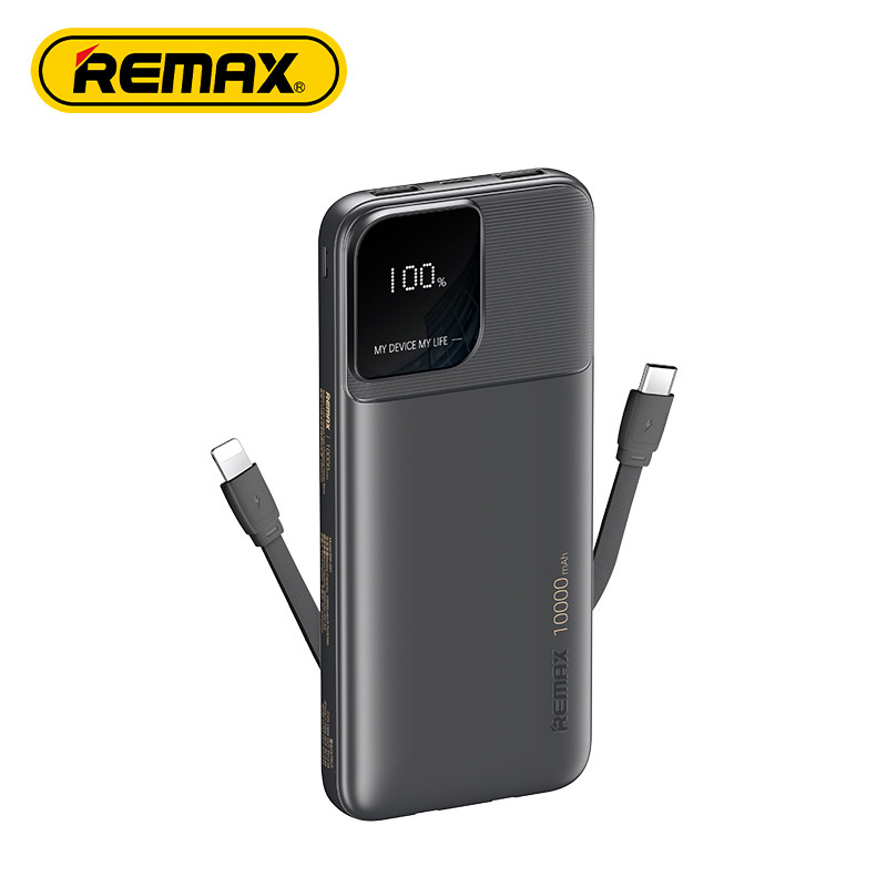 REMAX RPP-657 išorinė baterija - Powerbank 10000mAh, juoda