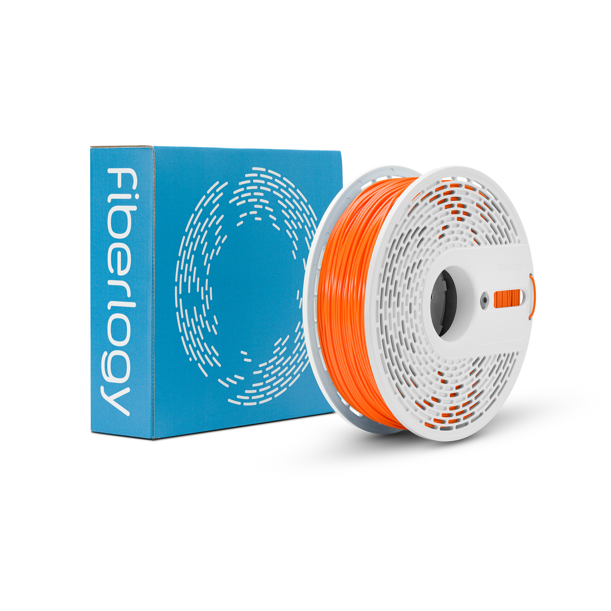 3D plastikas Easy PLA oranžinė 1.75mm 0.85kg Fiberlogy