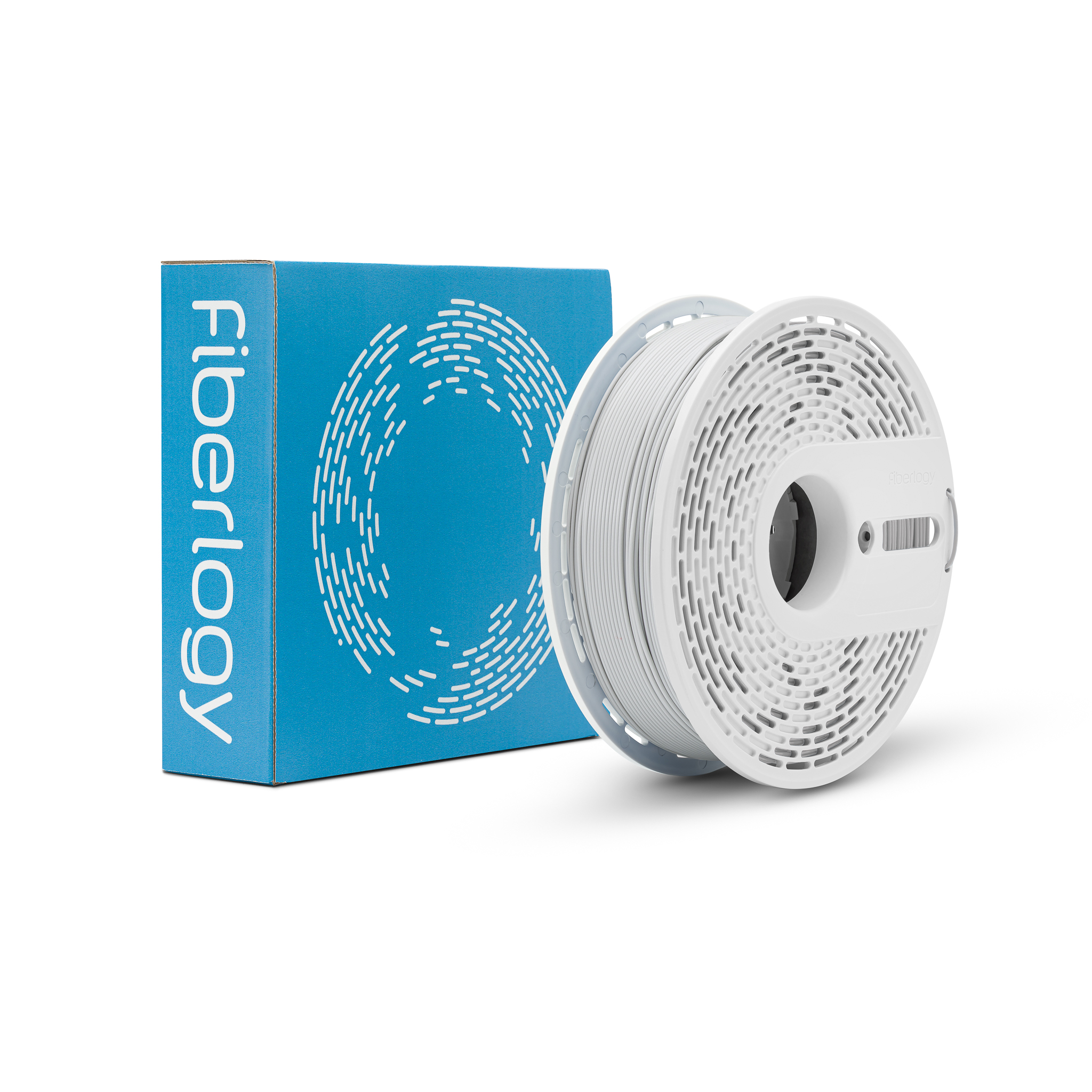 3D plastikas Easy PLA pilka 1.75mm 0.85kg Fiberlogy