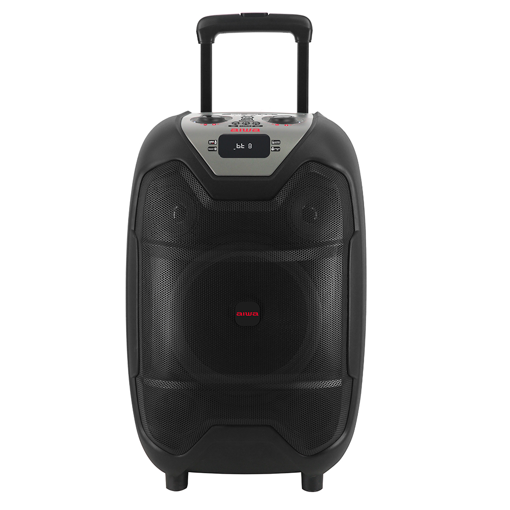 Nešiojama garso sistema 400W (50W RMS) su karaoke, belaidžiu VHF mikrofonu