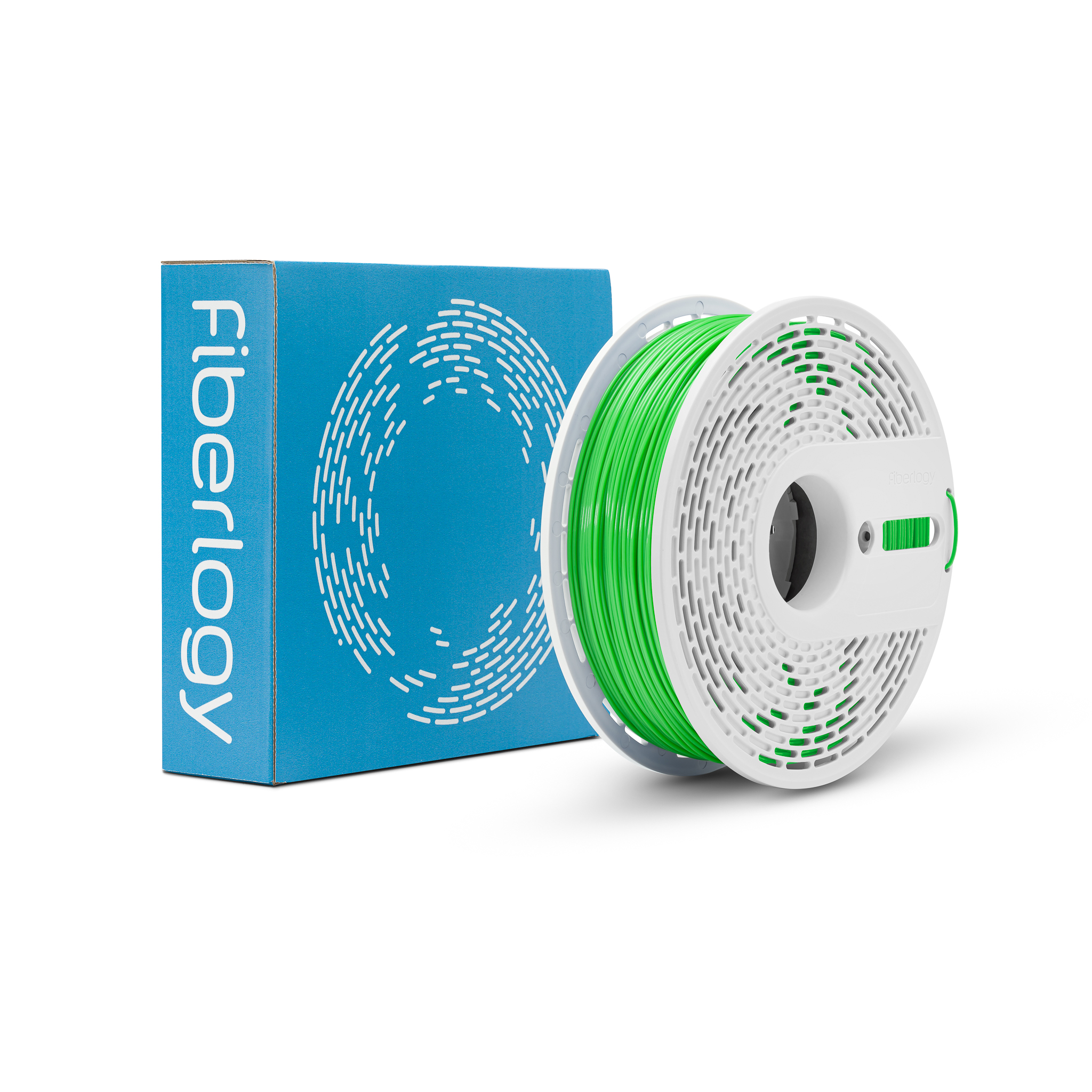 3D plastikas Easy PLA žalia 1.75mm 0.85kg Fiberlogy