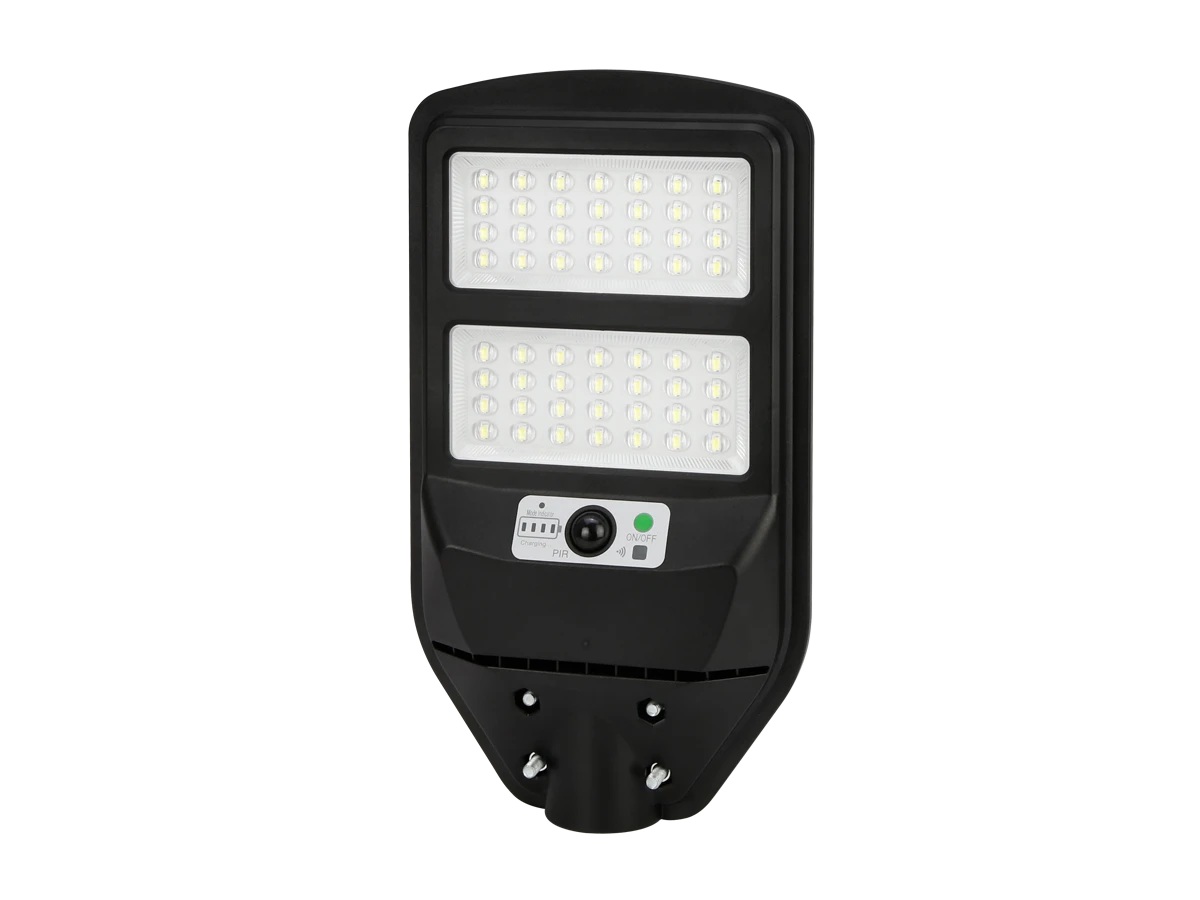 Lauko šviestuvas su saulės baterija ir judesio jutikliu SUNSTREET 750lm, 3560mAh, 6000K, 140x80°