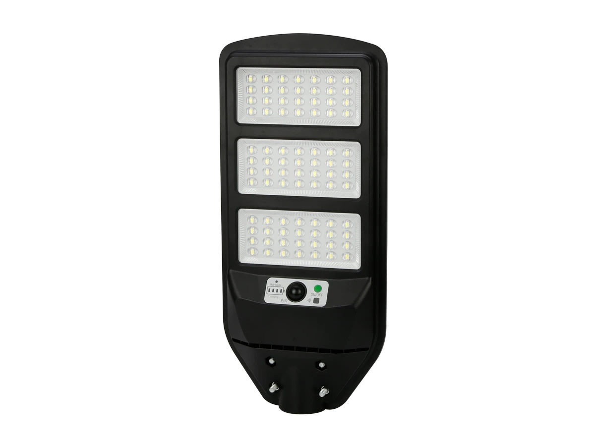 Lauko šviestuvas su saulės baterija ir judesio jutikliu SUNSTREET 1300lm, 8000mAh, 6000K, 140x80°