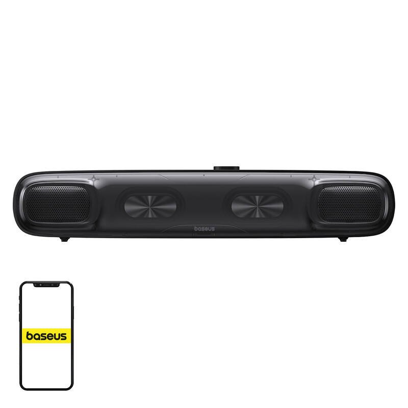 Mini garso kolonėlė Baseus AeQur DS10 su baterija (juoda)