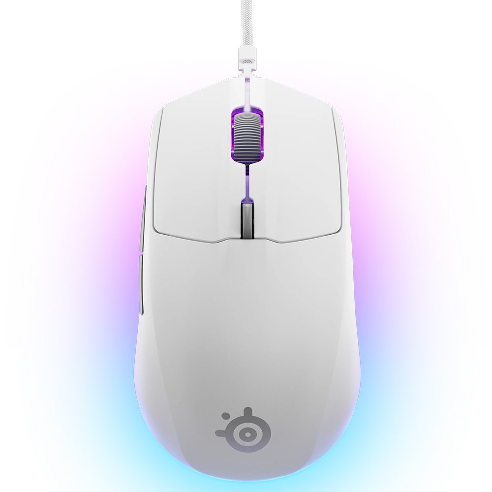 SteelSeries Rival 3 Gen 2 pelė, balta