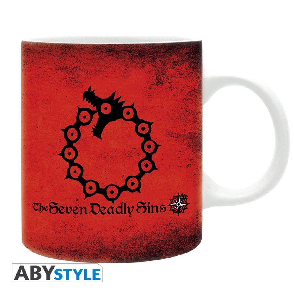 Abystyle The Seven Deadly Sins – Emblemų puodelis