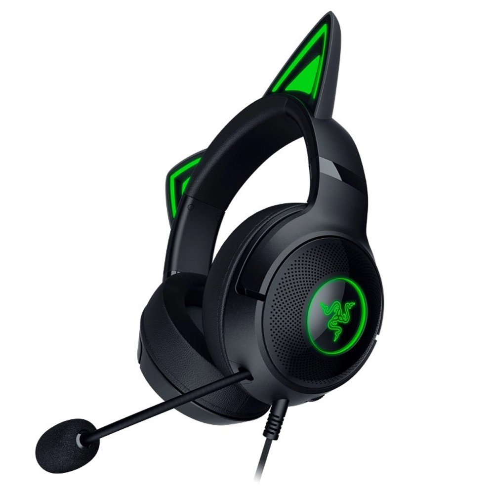 Razer Kraken Kitty V2, juoda