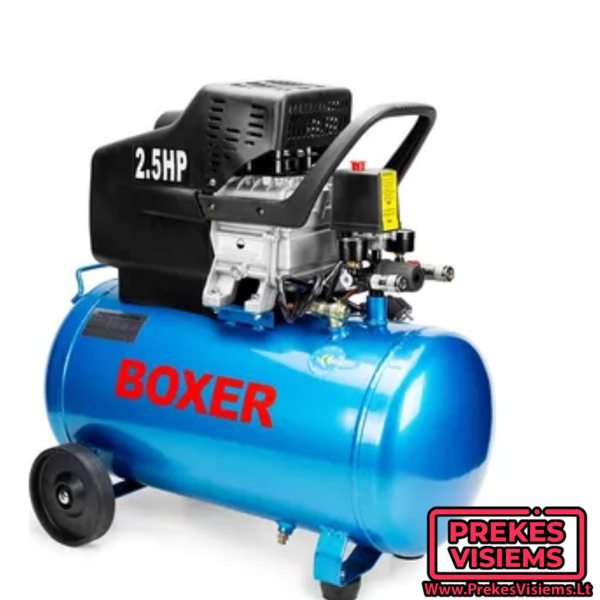 Stūmoklinis oro kompresorius 1800W BOXER, BX-1002
