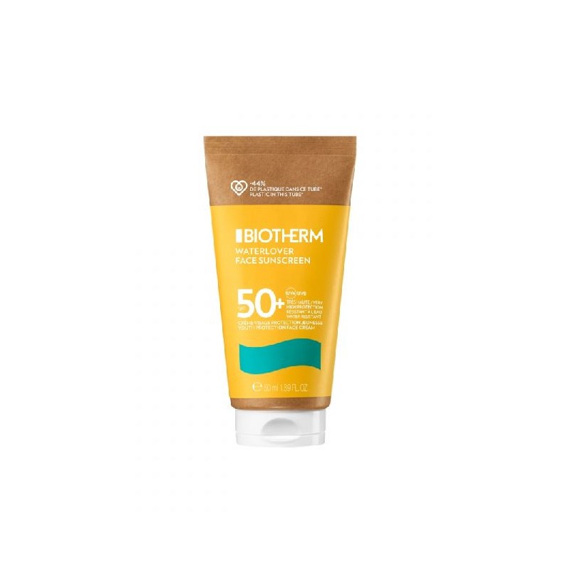 Biotherm Apsauginis kremas nuo saulės SPF 50 "Waterlover" (apsauginis kremas nuo saulės nuo veido) 50 ml