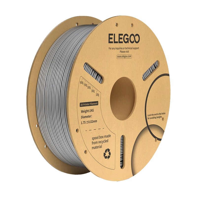 ELEGOO PLA+ gijų ritė (žvaigždžių pilka)