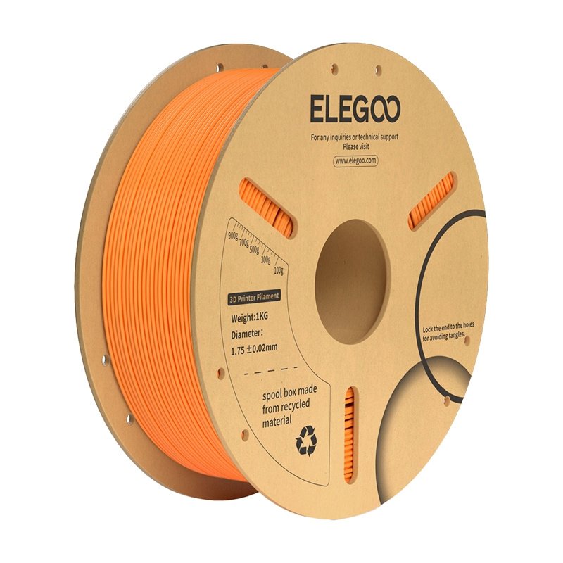 ELEGOO PLA+ gijų ritė (oranžinė)