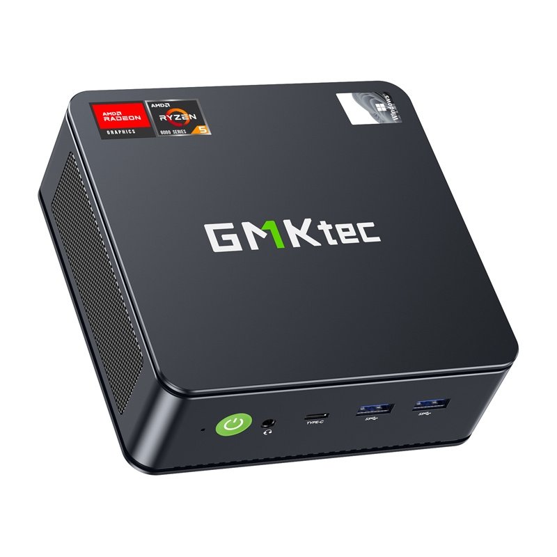 Mini PC GMKtec M6 Ryzen 5 6600H, 32 GB RAM + 1 TB, Windows 11 Pro
